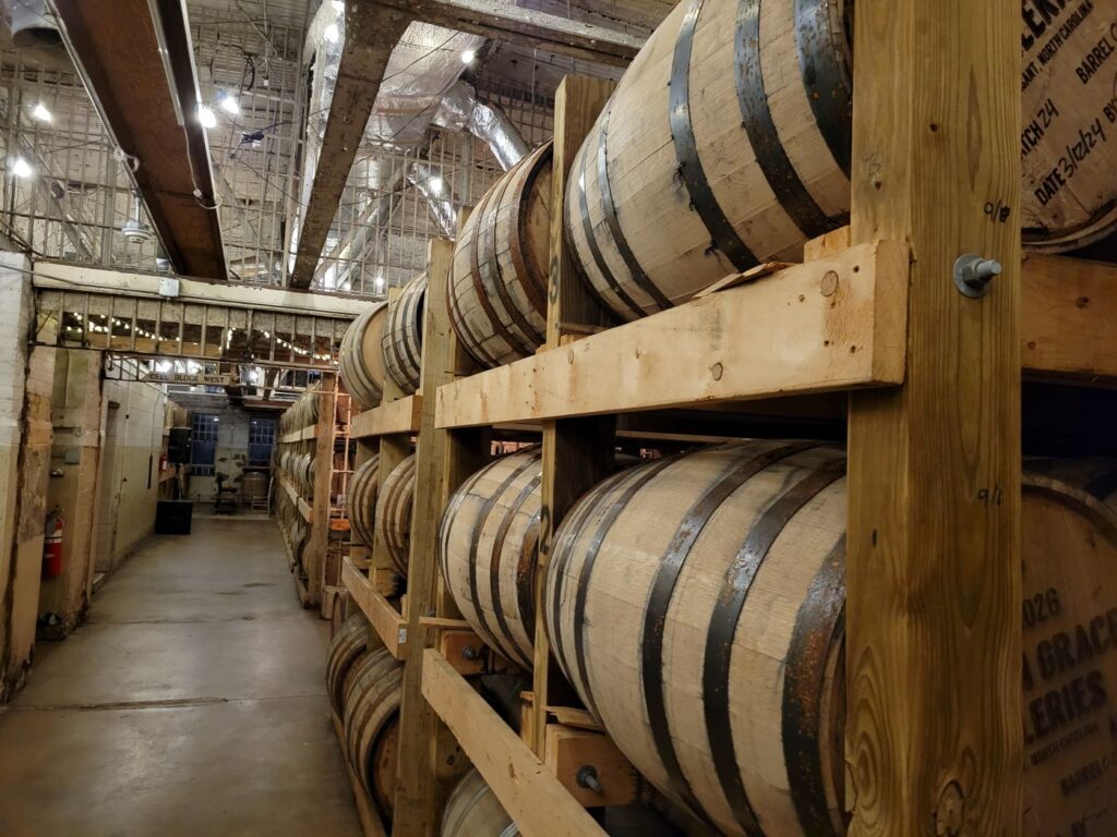 Whiskey barrels